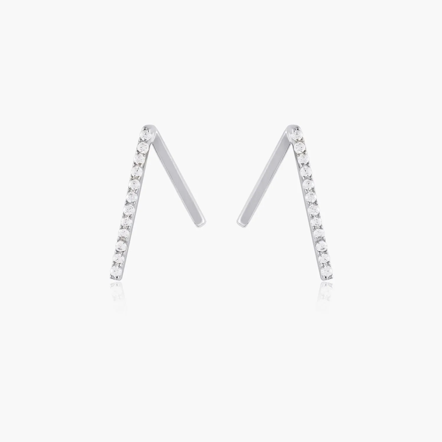 [-50%] V Stud Earrings
