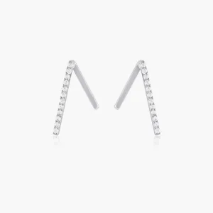 [-50%] V Stud Earrings