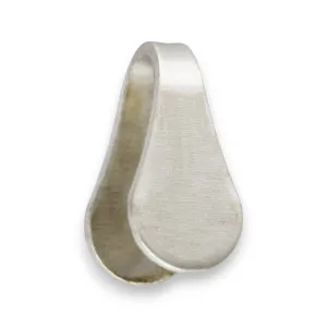🔗 Flat Final in Sterling Silver