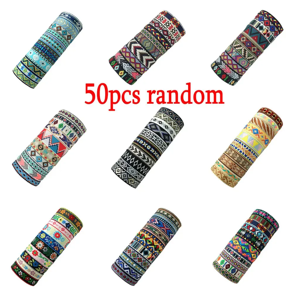 10pcs/Set Vintage Fashion Trendy Boho Bohemia Ethnic Wrap Couple Men Bracelet For Woman Bracelets Bangles Jewelry Sets