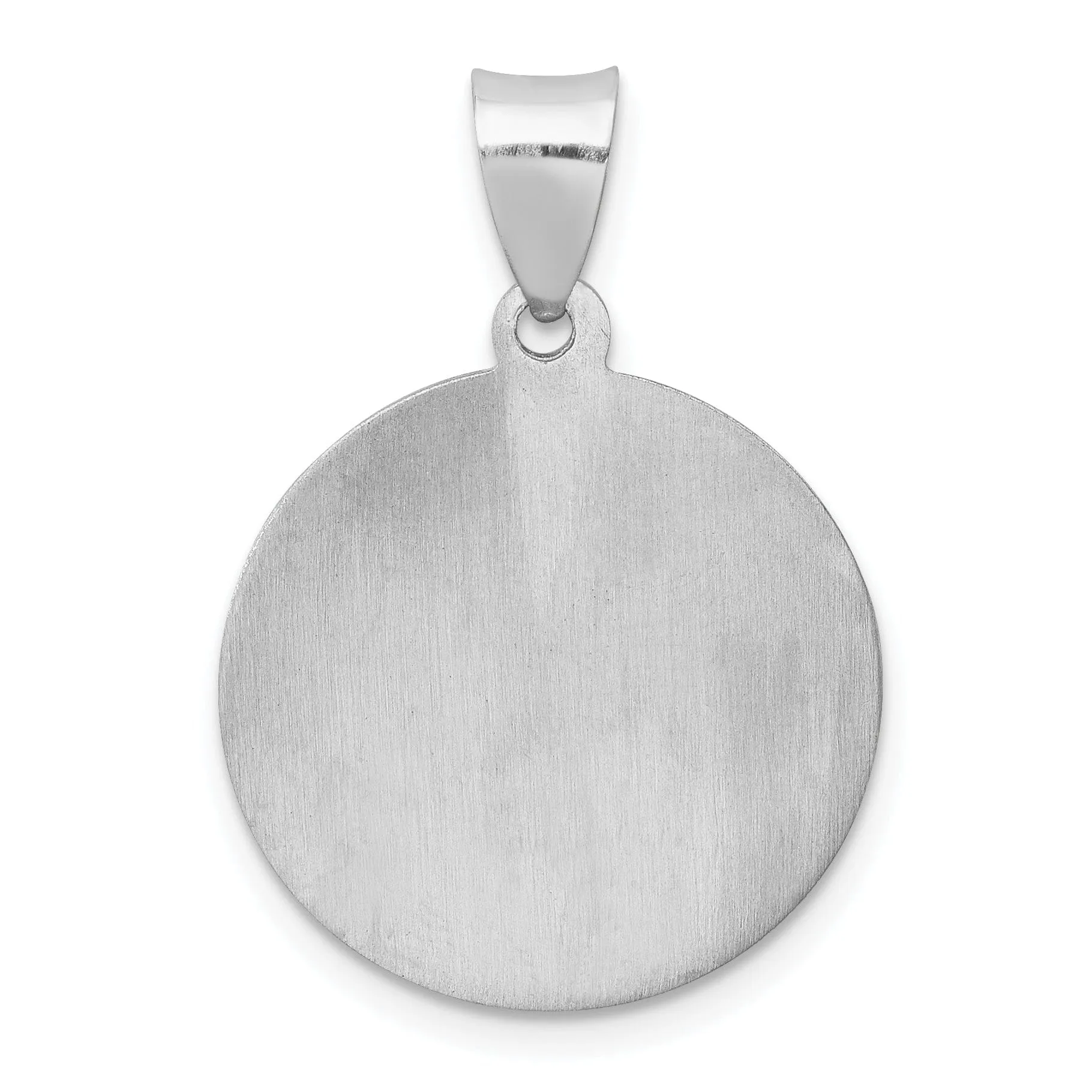 14k White Gold Saint Jude Thaddeus Medal