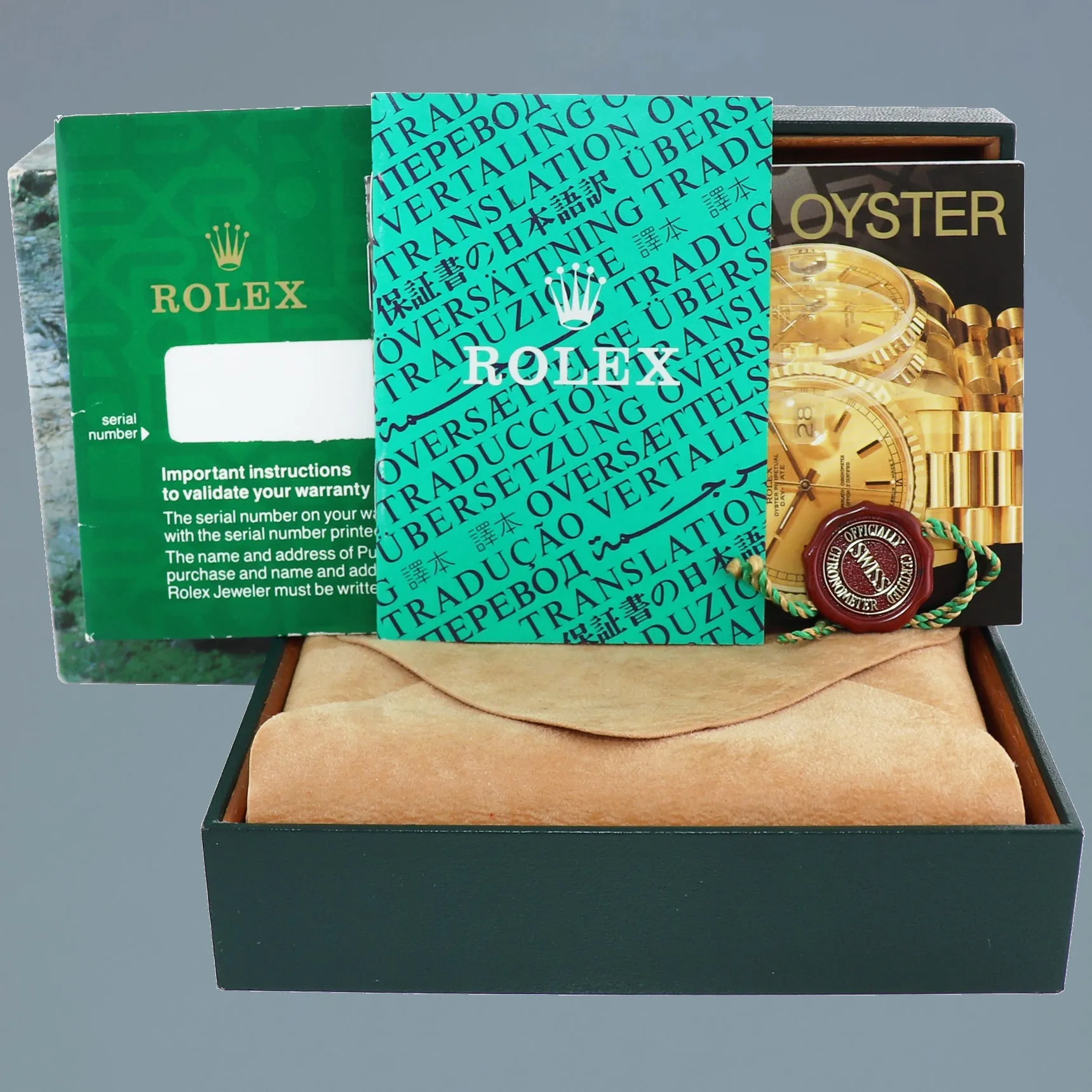 1996 Rolex Submariner No-Date 2 Line Tritium Dial 14060 Steel Black 40mm Watch Box