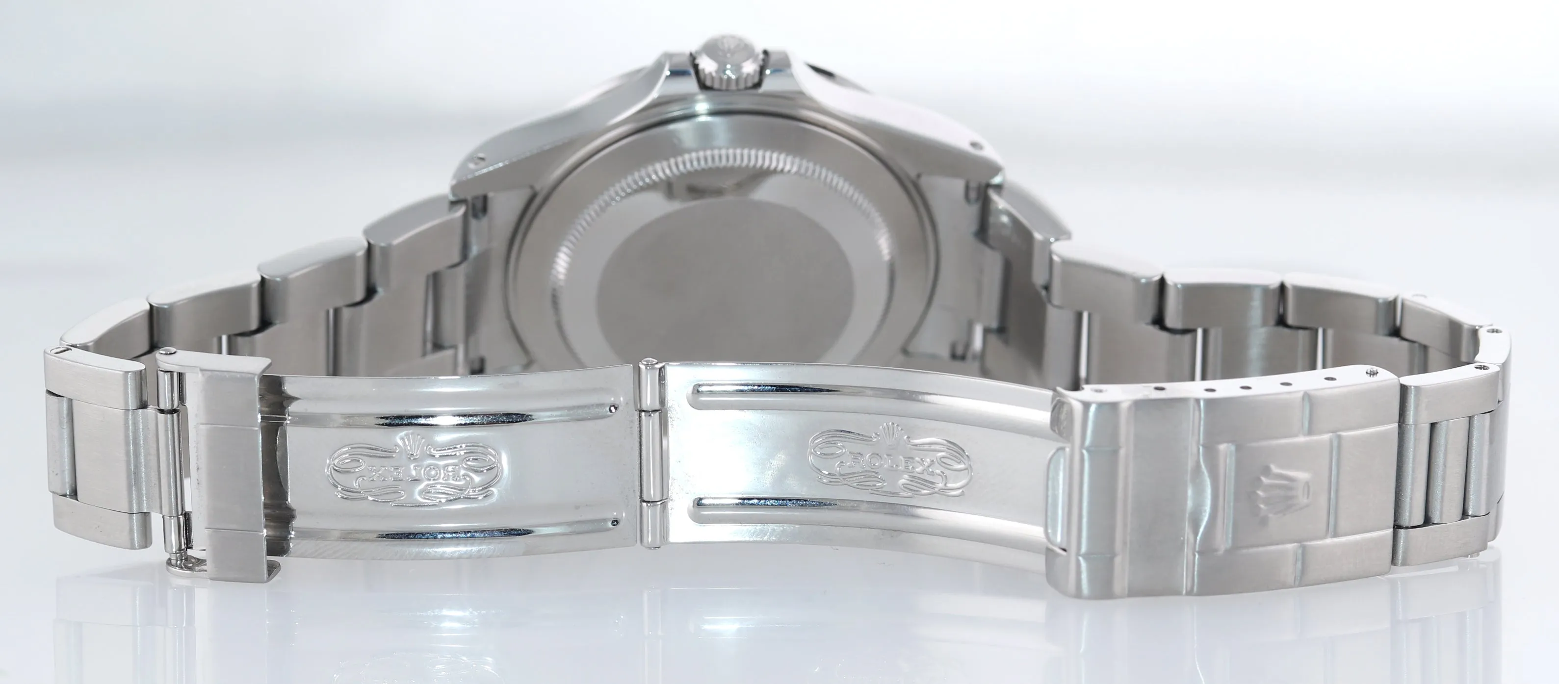 2001 Rolex Explorer II 16570 Stainless Steel Black Dial GMT 40mm Watch Box