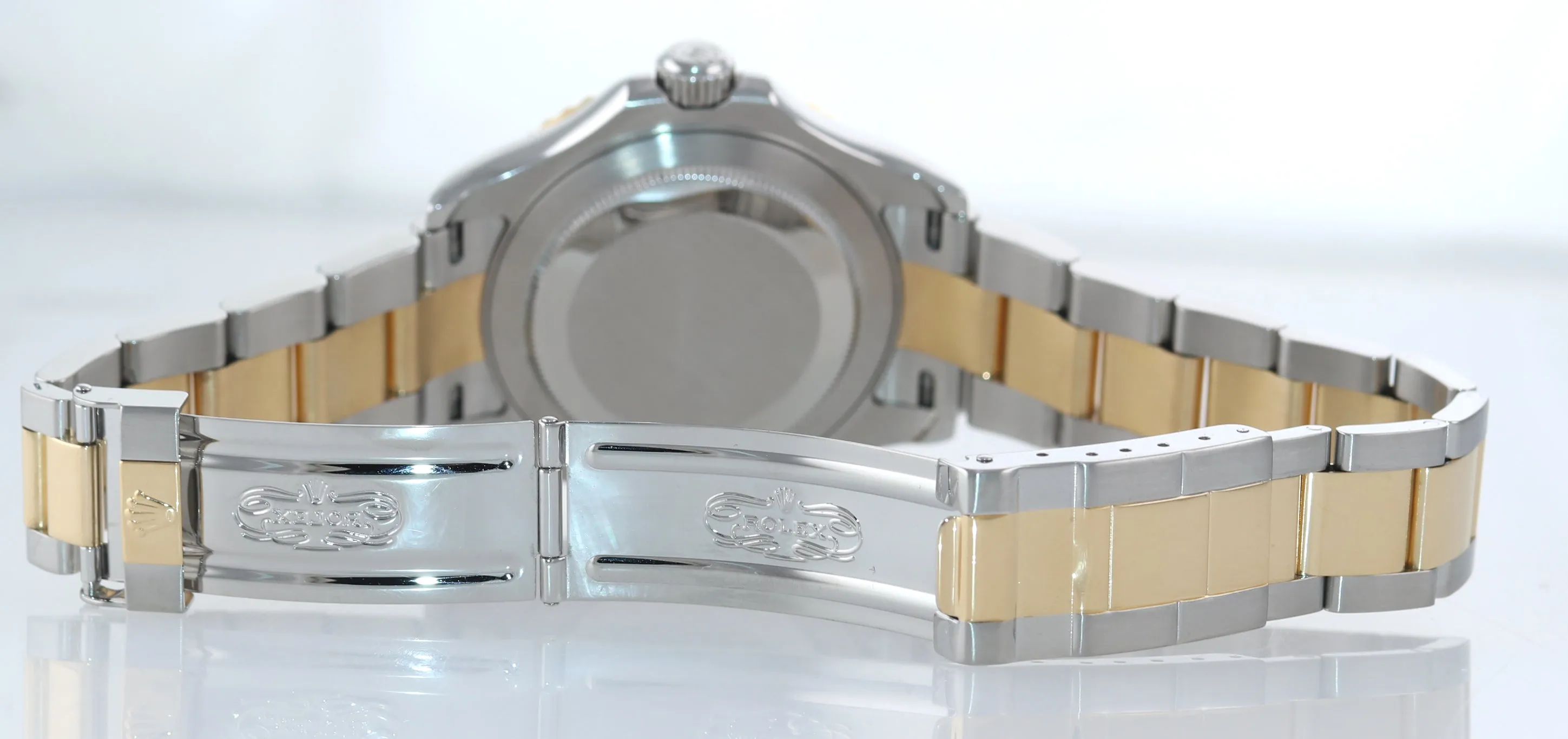 2007 MINT Rolex Yacht-Master 16623 Blue Two Tone Steel 18k Yellow Gold Watch Box