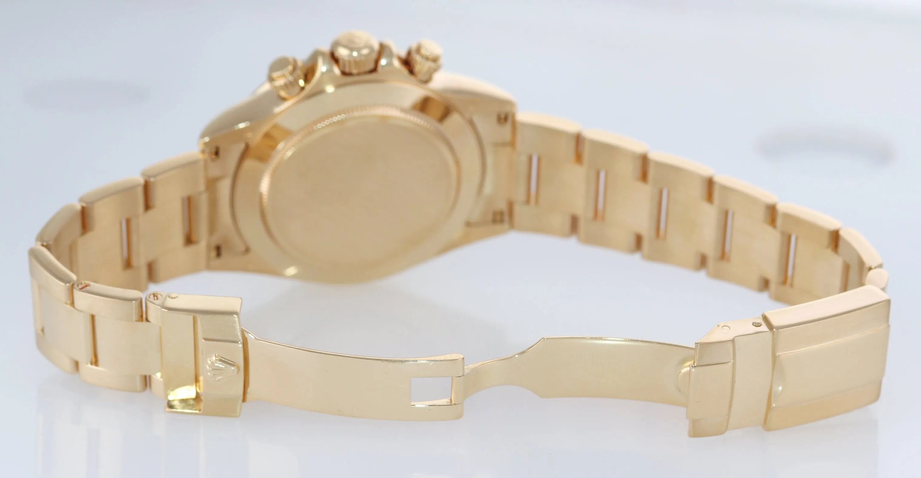 2007 Rolex Daytona 116528 MOP Mother of Pearl 18K Yellow Gold 40mm Watch Box