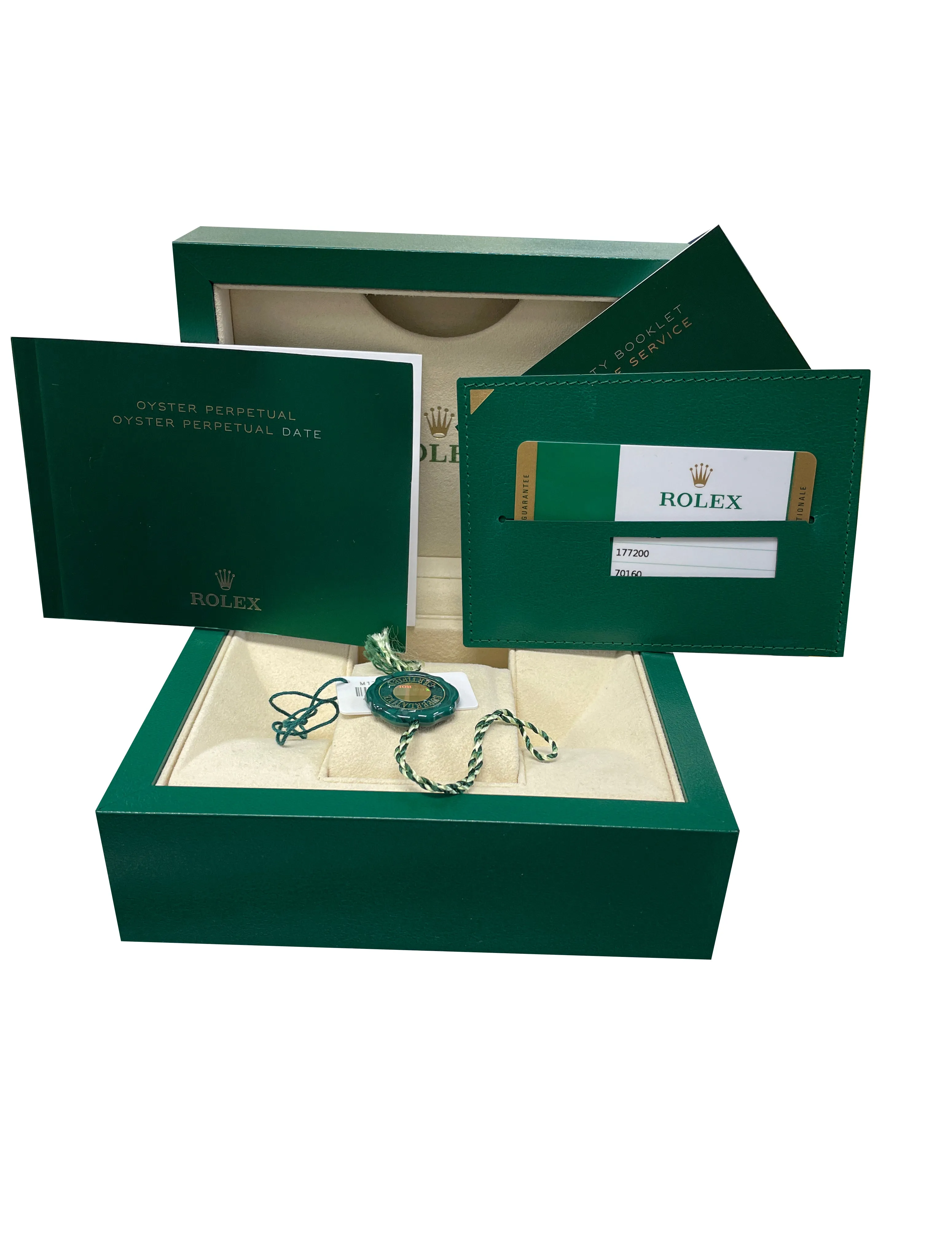 2018 MINT Rolex Oyster Perpetual 31 Dark Gray 31mm Mid-Size Oyster 177200 Watch