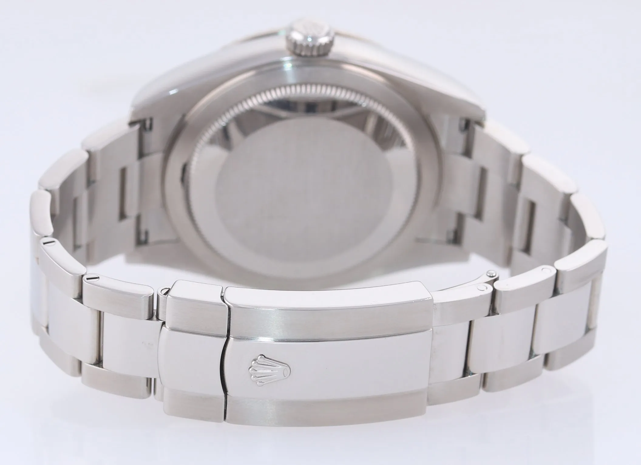 2018 PAPERS Rolex Sky-Dweller Stainless White Gold BLUE DIAL 42mm 326934 Watch