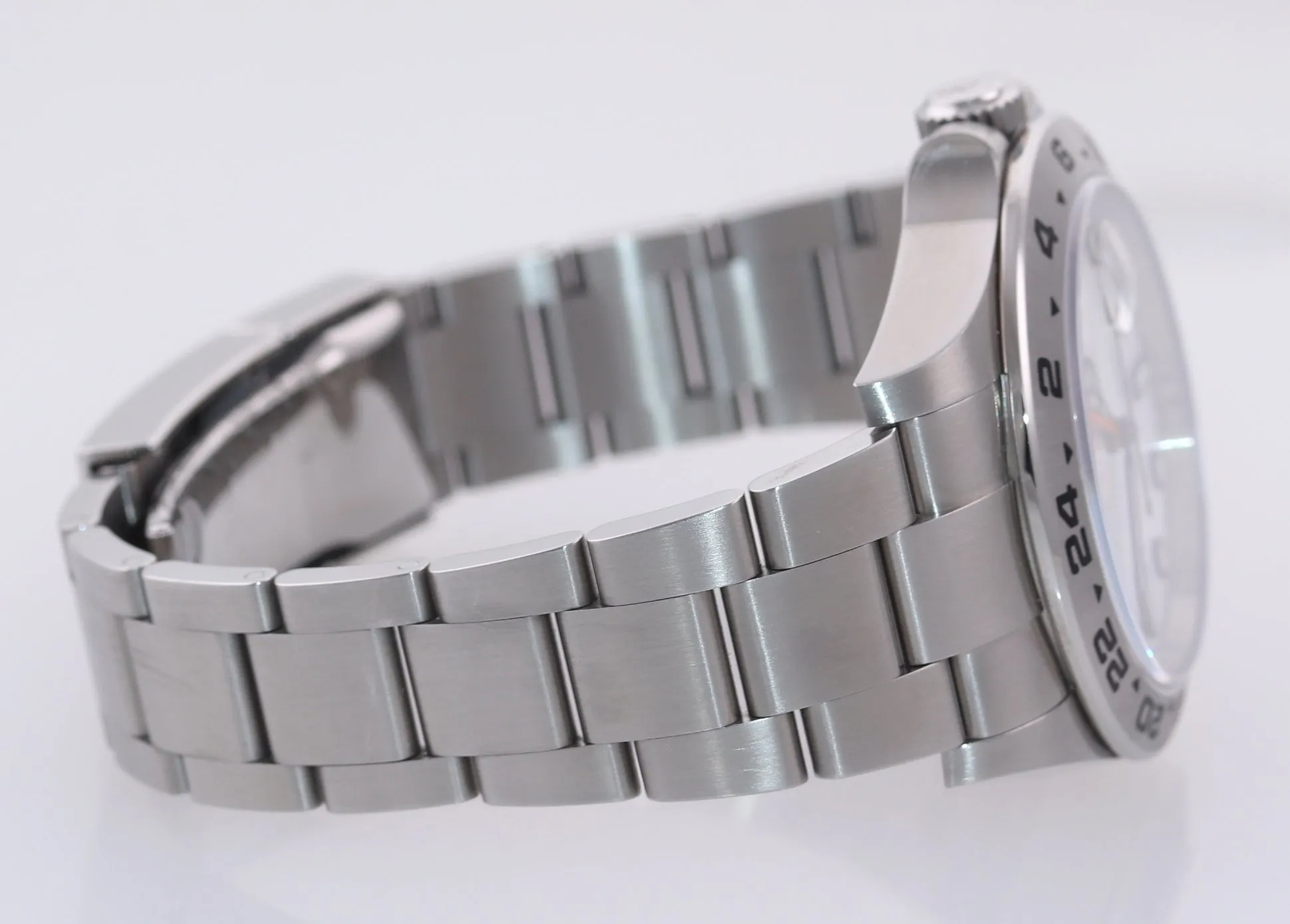 2020 NEW CARD PAPERS Rolex Explorer II 42mm 216570 White Steel Date Watch Box