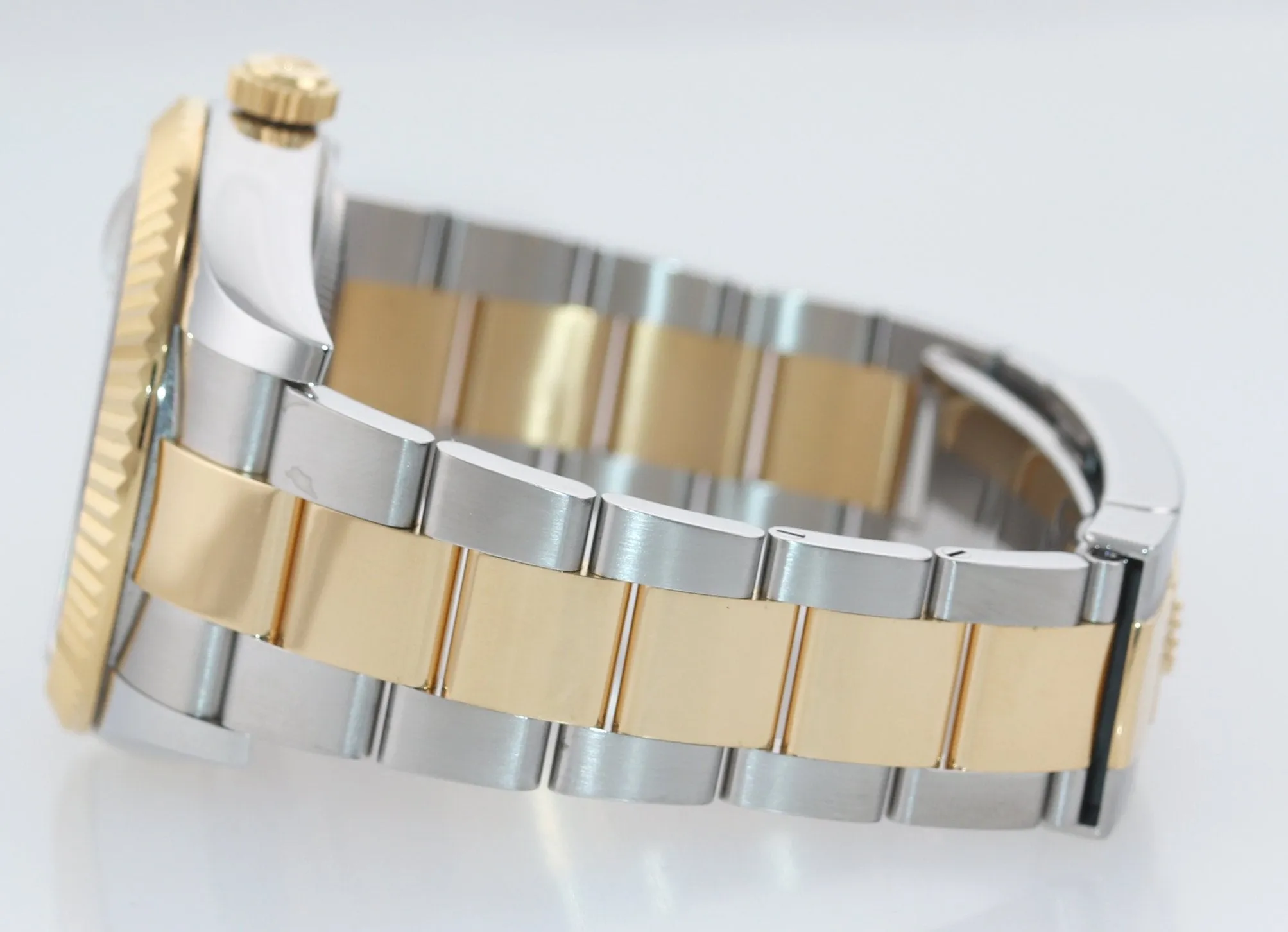 2020 NEW PAPERS Rolex Sky-Dweller 326933 White Two Tone Gold Steel 42mm Watch