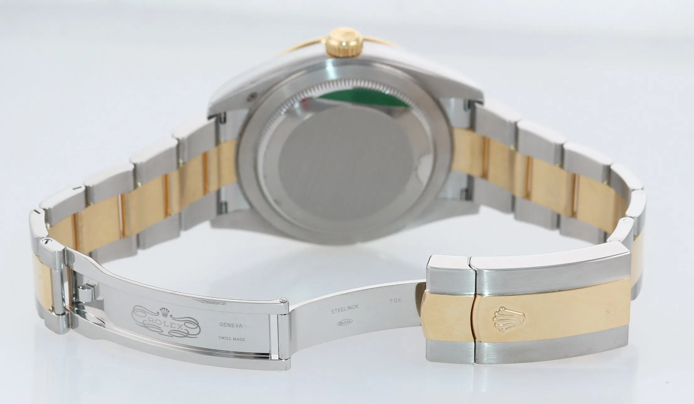 2020 NEW PAPERS Rolex Sky-Dweller 326933 White Two Tone Gold Steel 42mm Watch