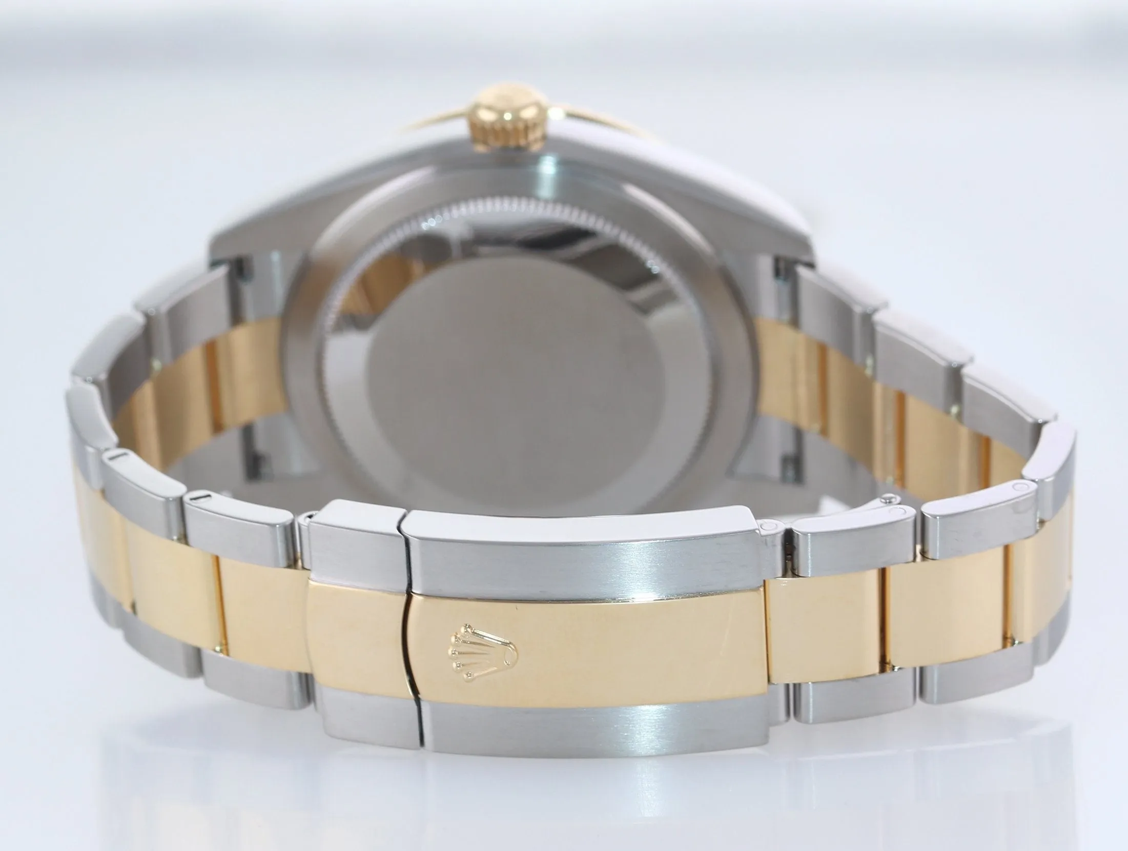 2020 NEW PAPERS Rolex Sky-Dweller 326933 White Two Tone Gold Steel 42mm Watch