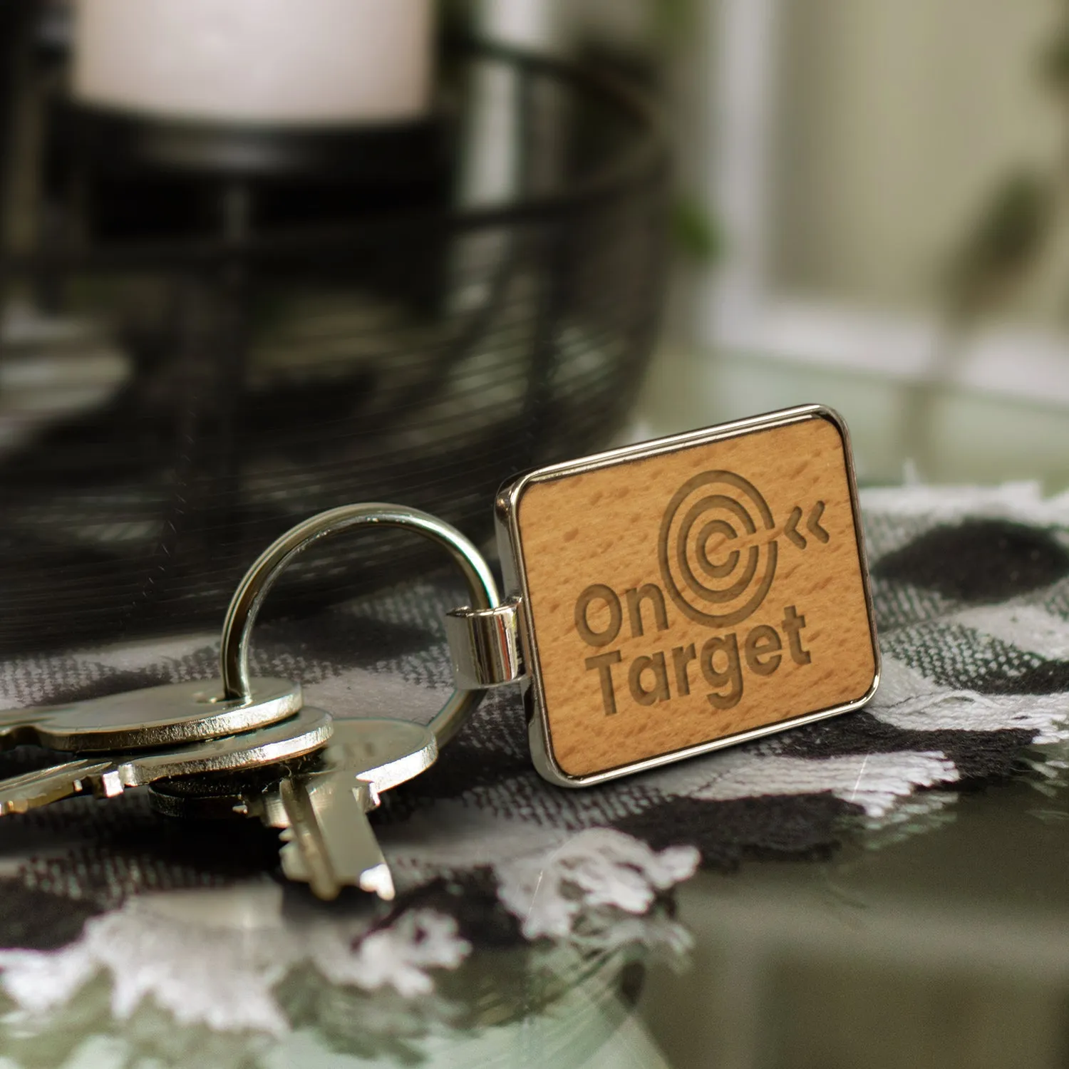 agogo Santo Key Ring - Rectangle
