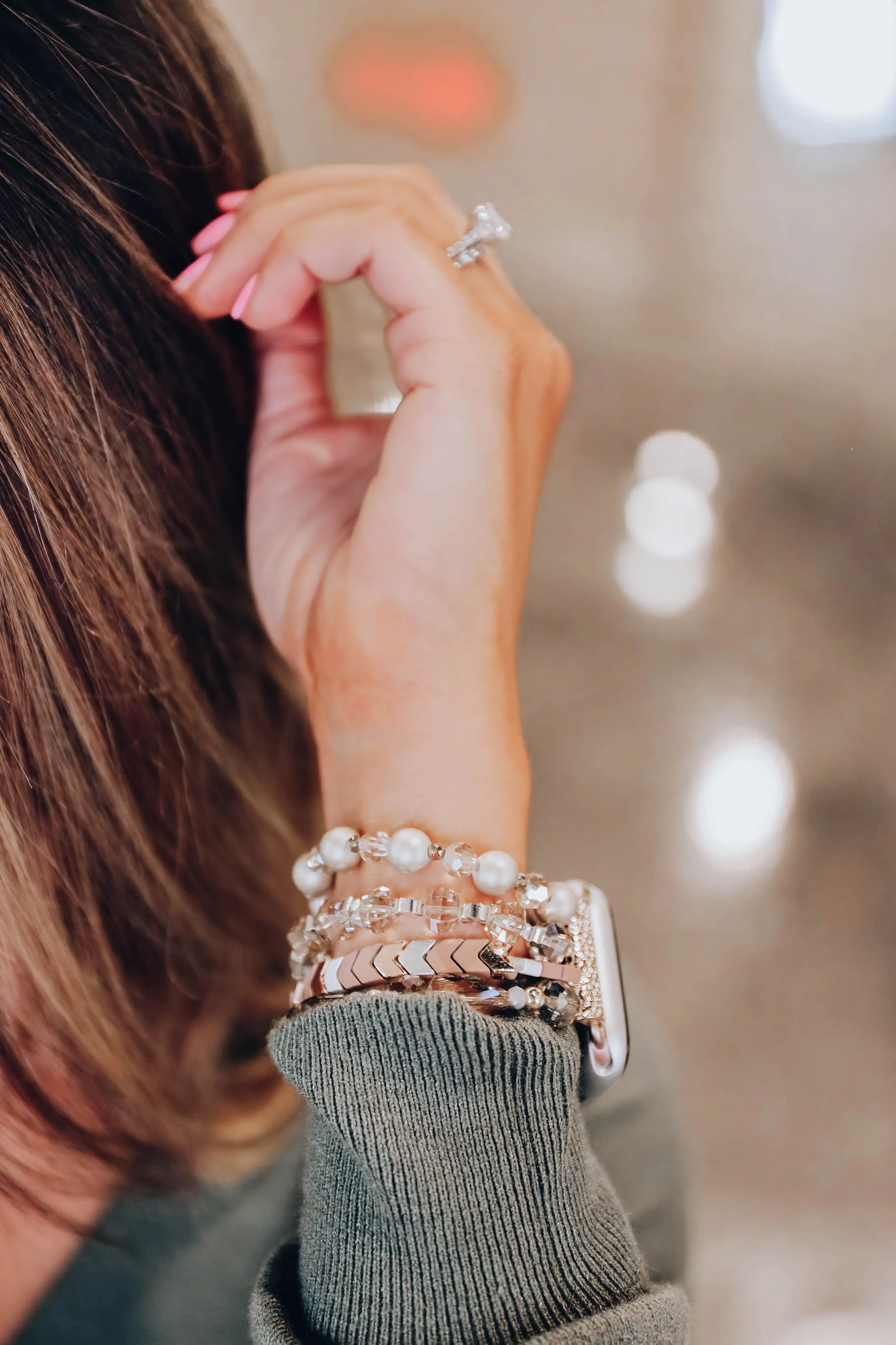 Almond SmartWatch Band by Erimish
