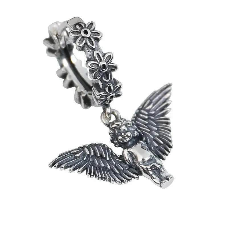 Angel Aesthetic Earrings for Y2K and Grandmacore Styles