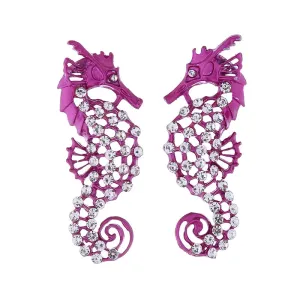 Aquatic Spark - Pink Earrings