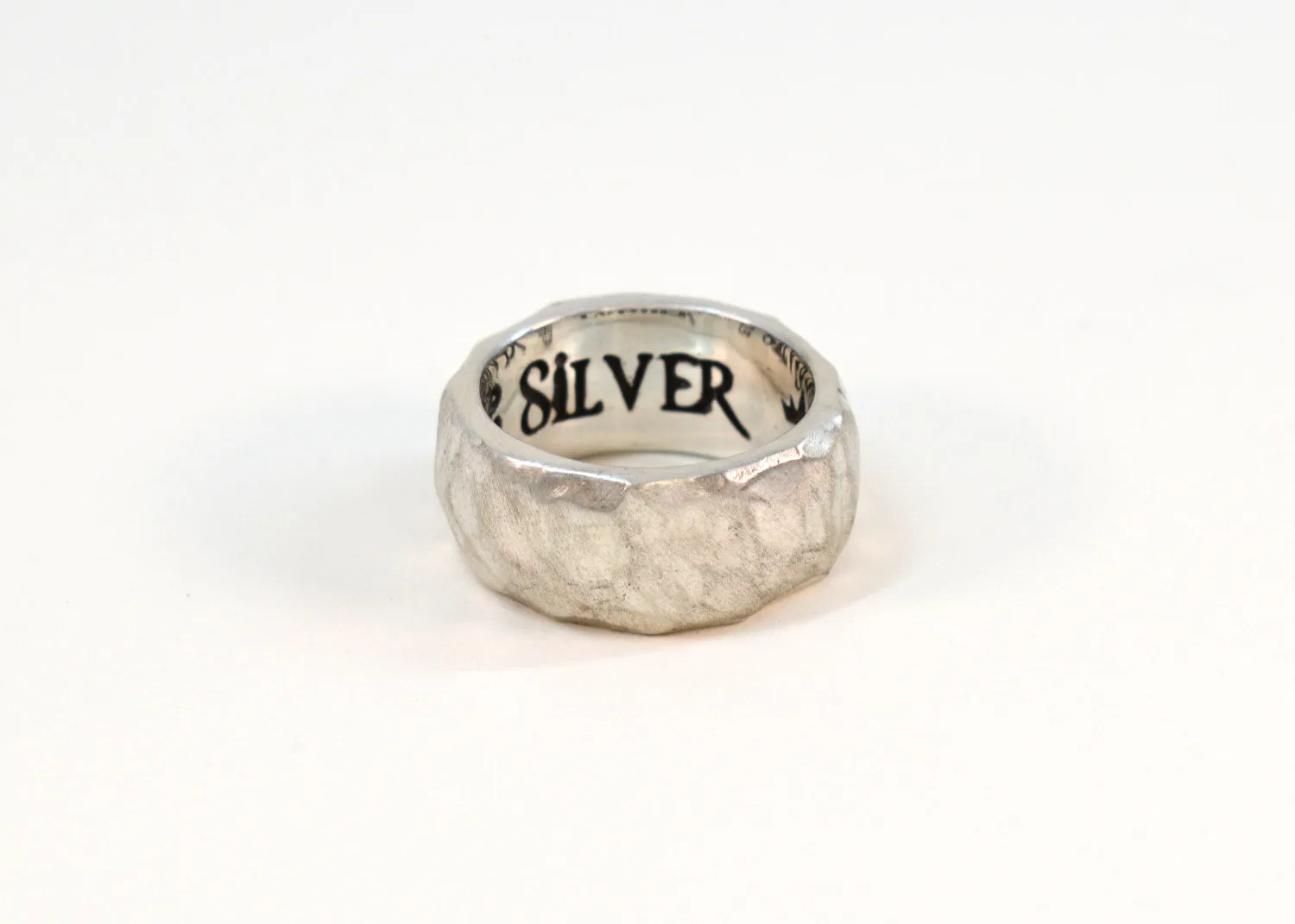 Axed Band Ring