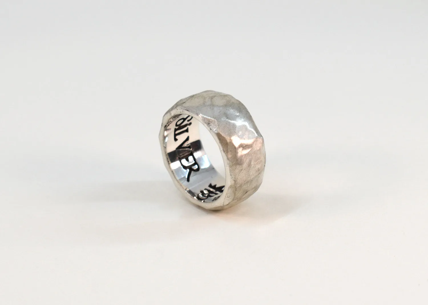 Axed Band Ring