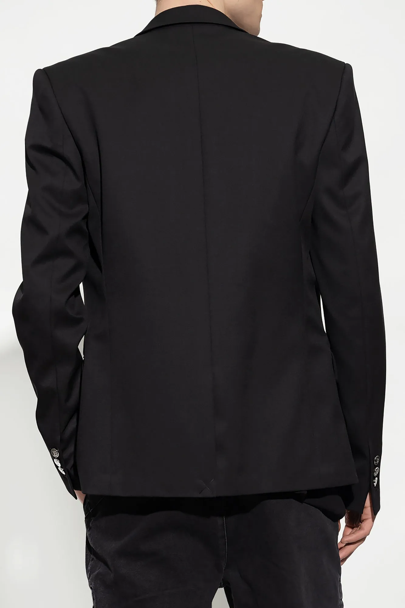 Balmain Blazer with peak lapels in BLACK - 50