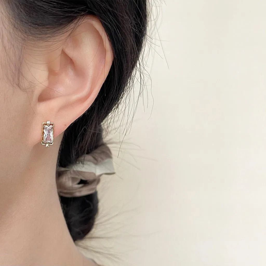 Baroque Stud Earrings - Brenda