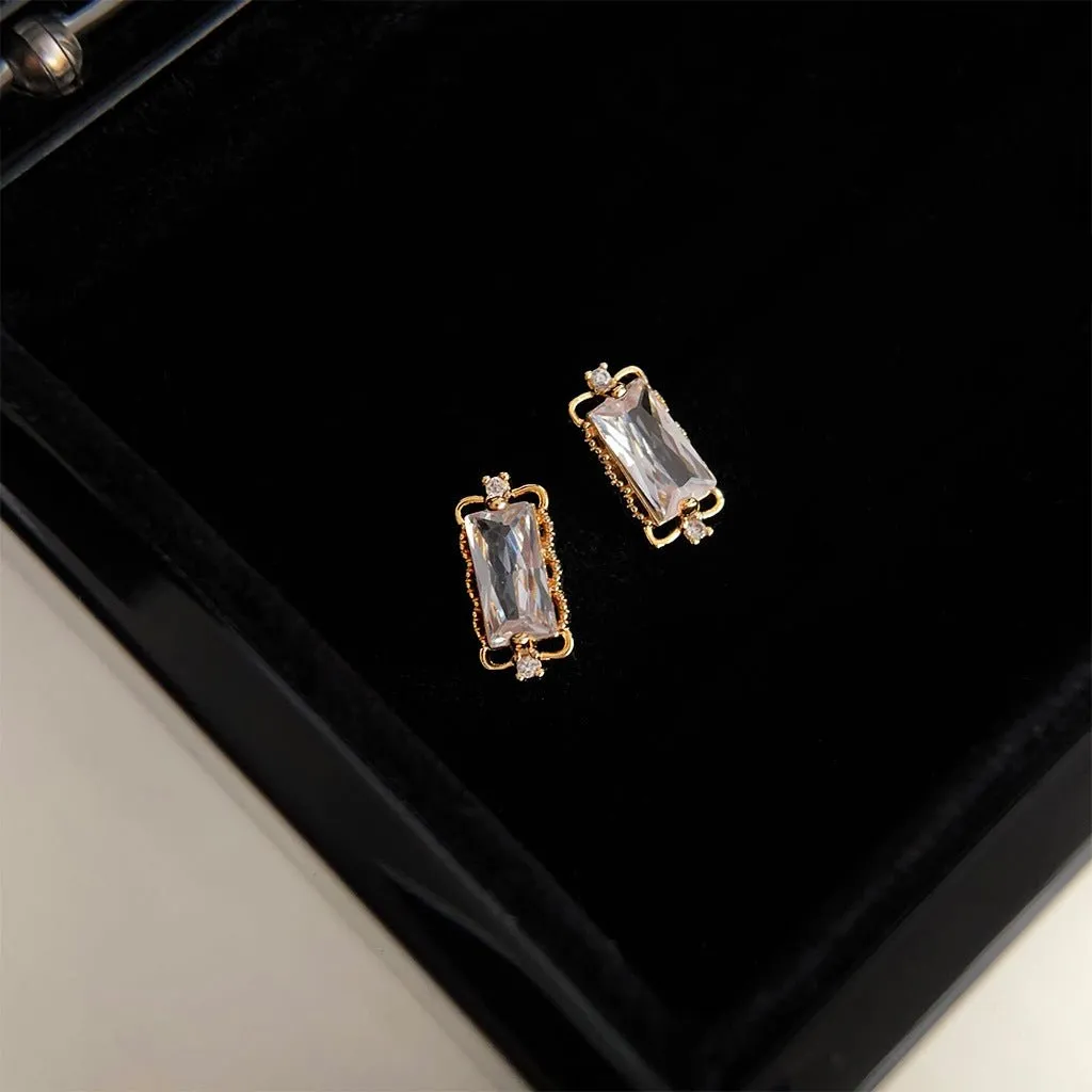 Baroque Stud Earrings - Brenda
