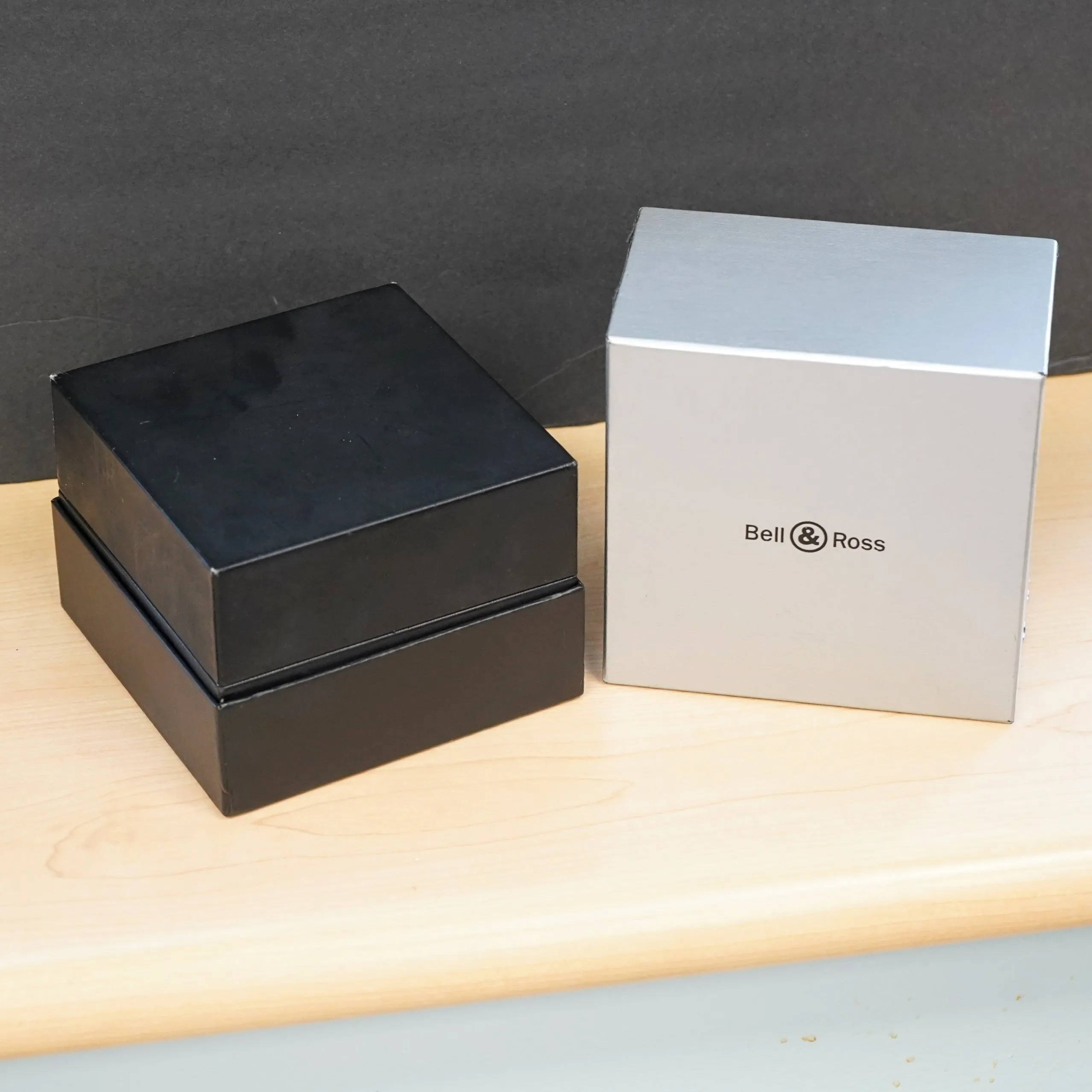 BELL & ROSS Vintage 126 Military Watch Automatic Chronograph Wristwatch - 126.A-S12199 Double Box & Papers