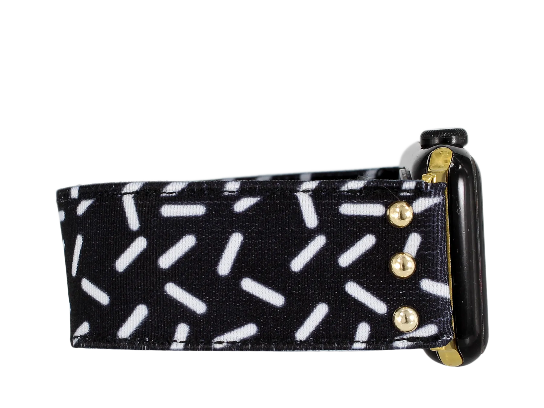 Black & White Confetti Apple Watch Band