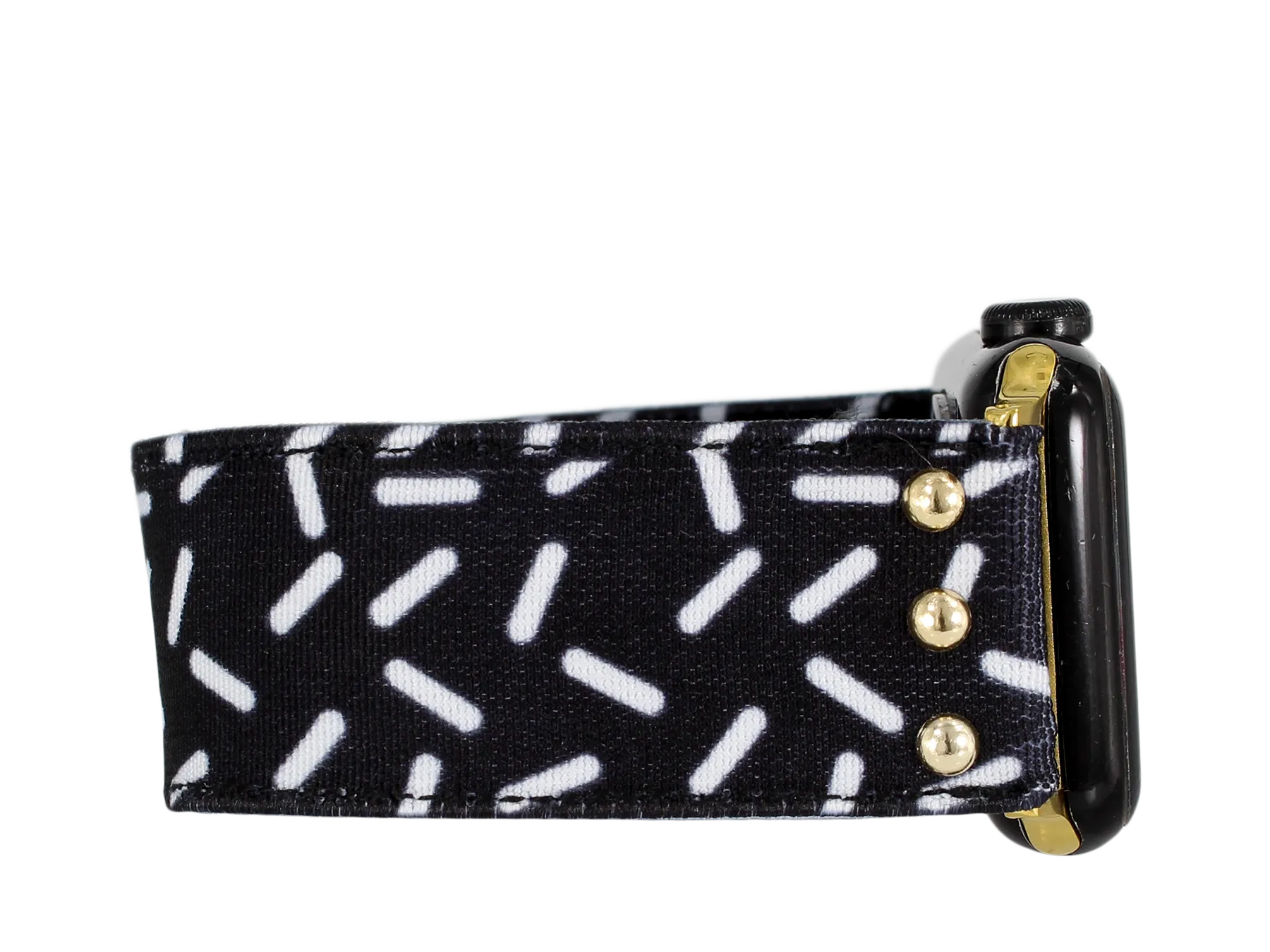 Black & White Confetti Apple Watch Band