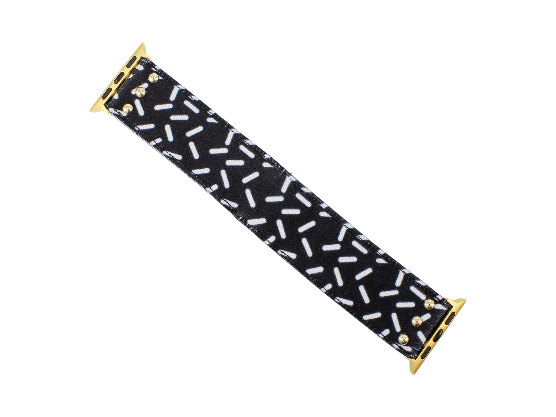 Black & White Confetti Apple Watch Band