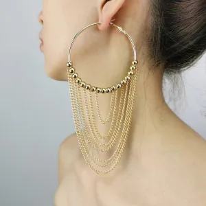 Boho Chic Round tassels Earrings