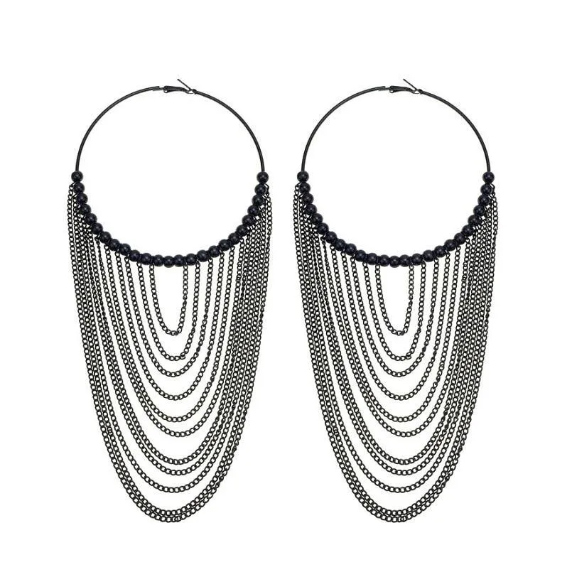 Boho Chic Round tassels Earrings