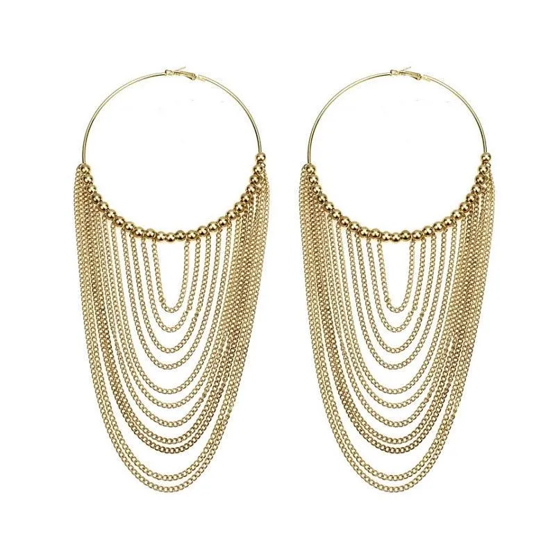 Boho Chic Round tassels Earrings