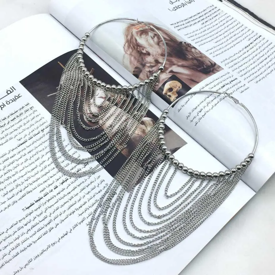 Boho Chic Round tassels Earrings