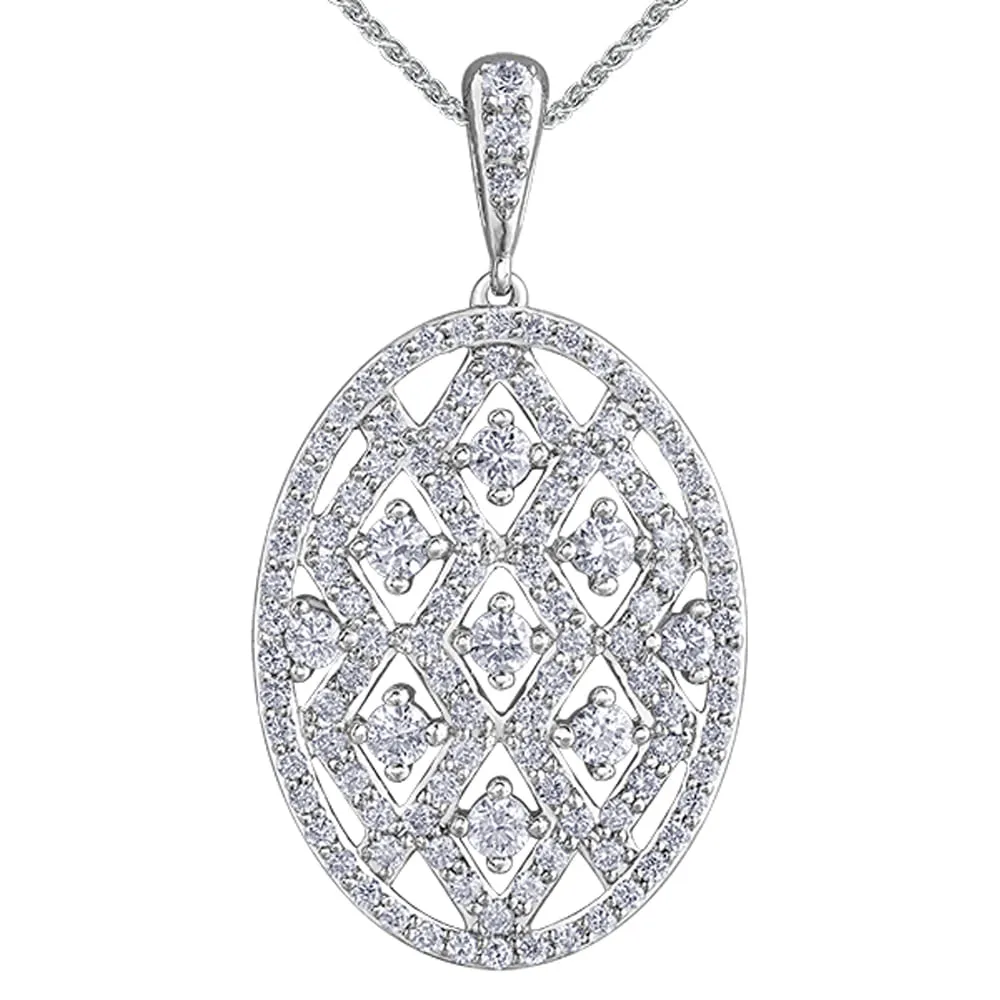 Bold & Beautiful Diamond Pendant