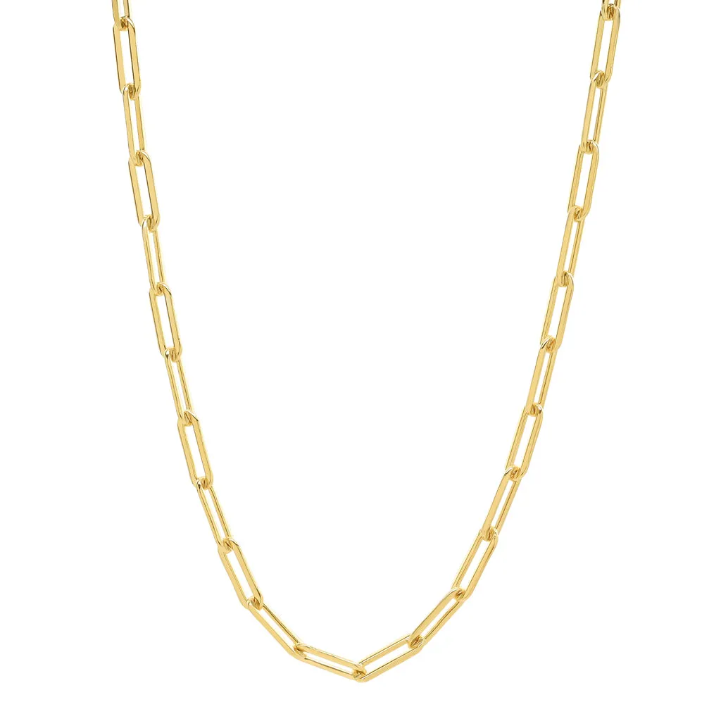 Bold Paperclip Necklace