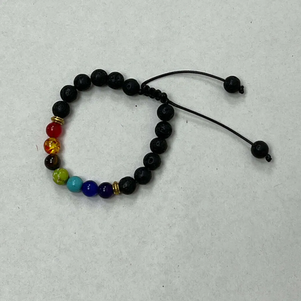 Bracelet, Lava Stone Style