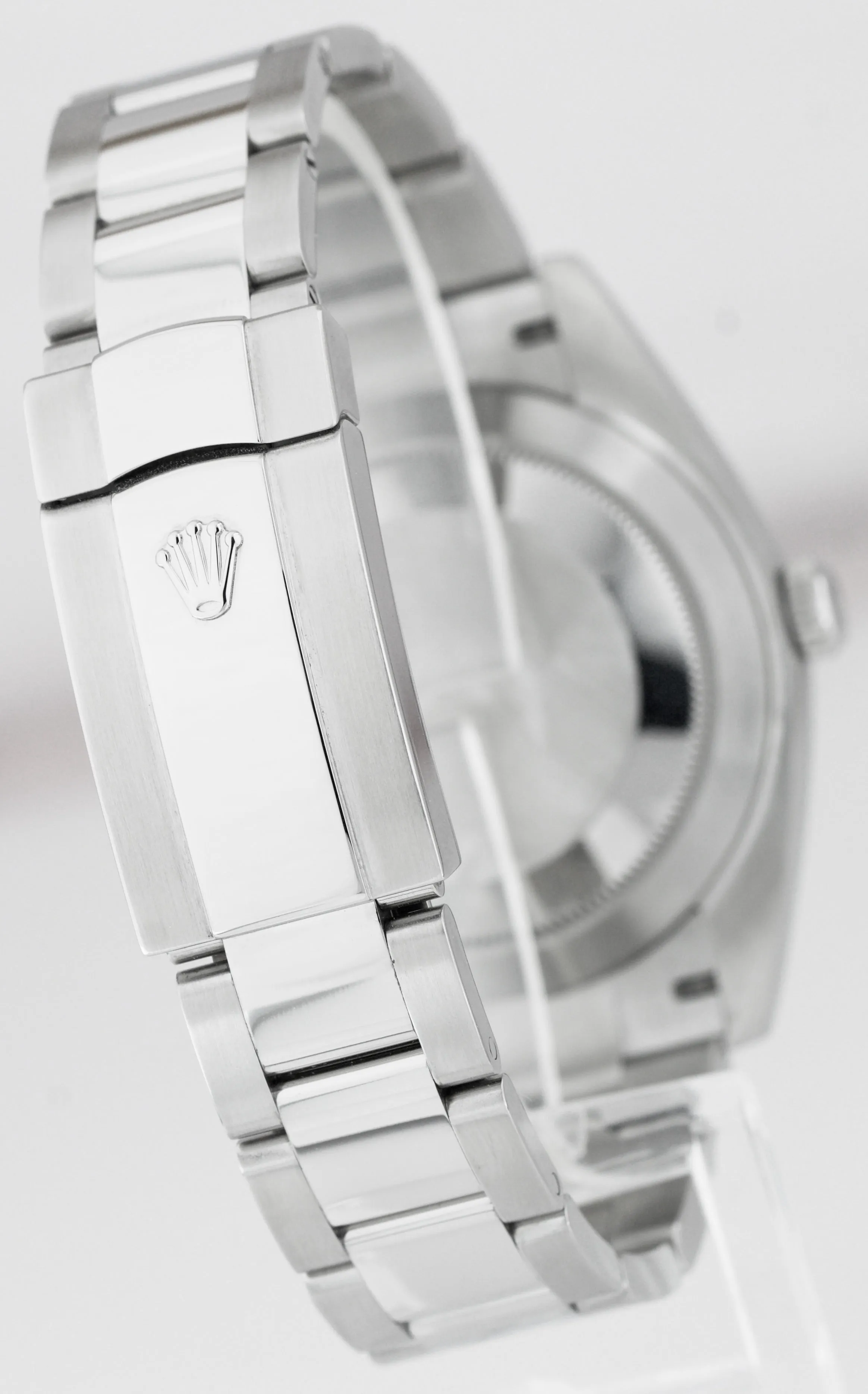 BRAND NEW Rolex DateJust 41 Blue Stainless Steel Fluted Oyster Watch 126334 B P
