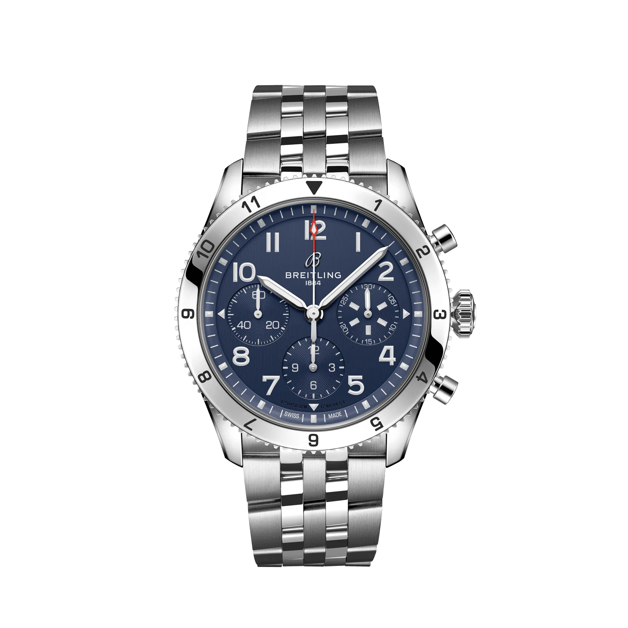 Breitling Classic AVI Chronograph 42 Tribute to Vought F4U Corsair, Stainless Steel, Ref# A233801A1C1A1, Unworn 2024