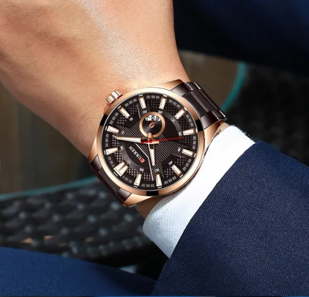 BRUNET CURREN CLASSIC METAL WATCH I 5511629