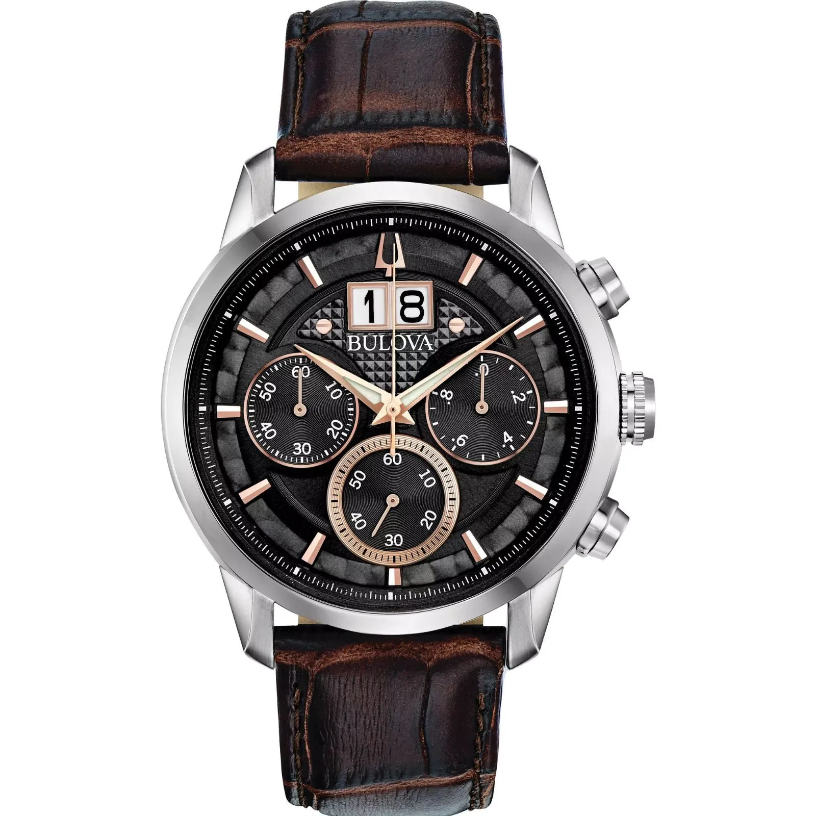 BULOVA Sutton Classic Chronograph Watch 96B311
