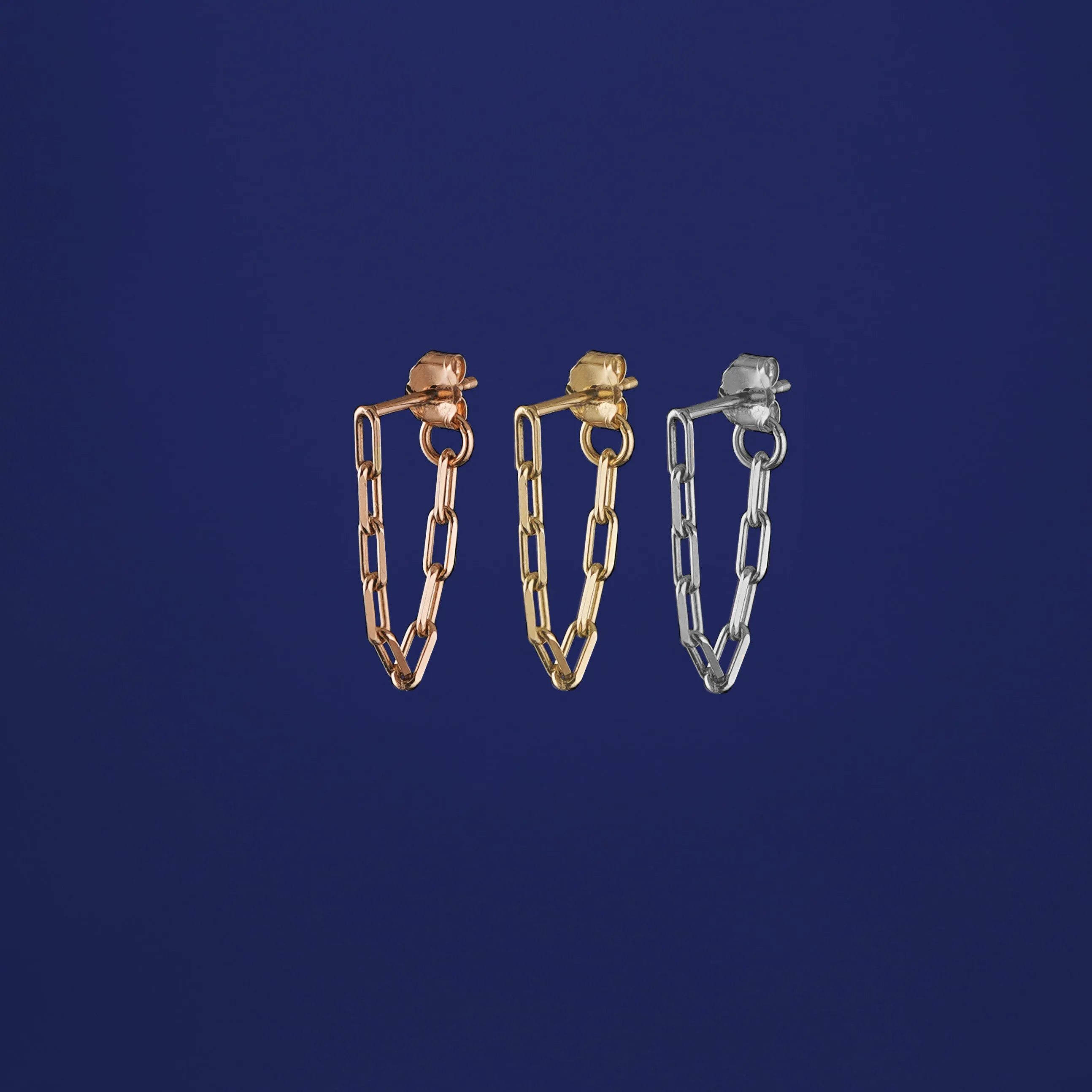 Butch Chain Loop Earring