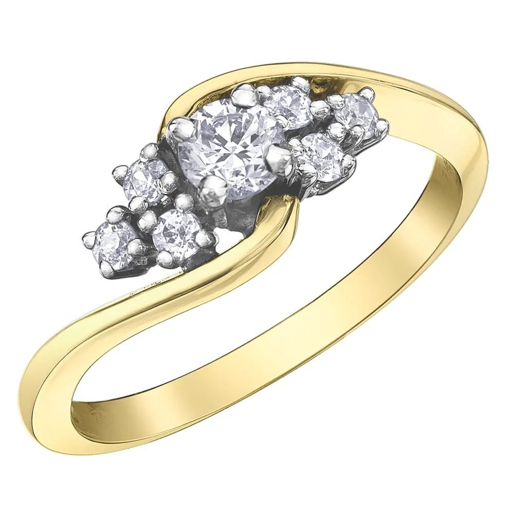 Canadian Diamond Constellation Ring