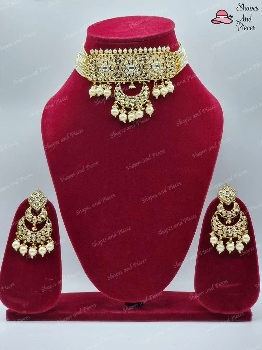 Chand Kundan Set