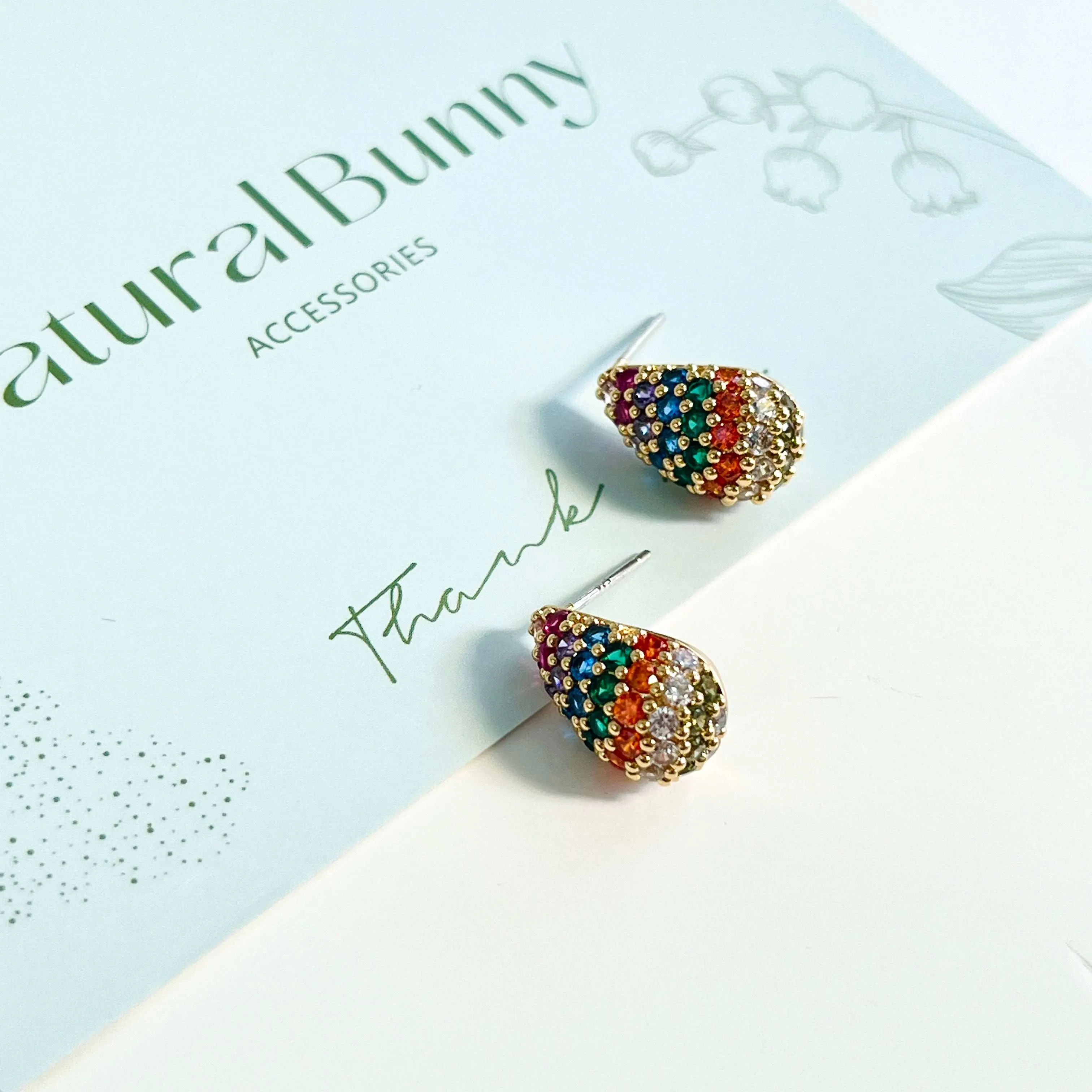 Chic Colorful Easter Egg Earrings