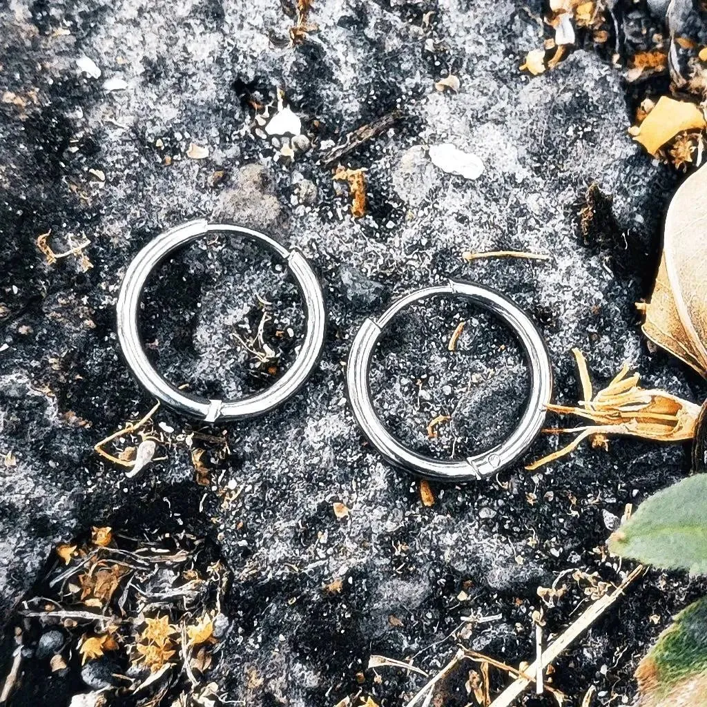 Chic Sleeper Hoop Earrings
