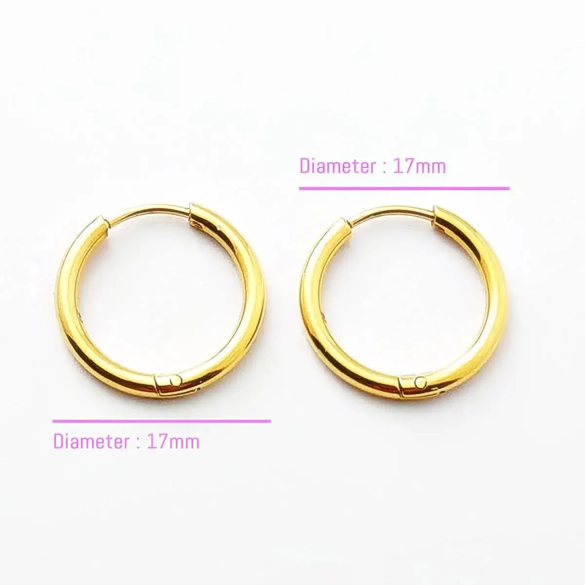 Chic Sleeper Hoop Earrings