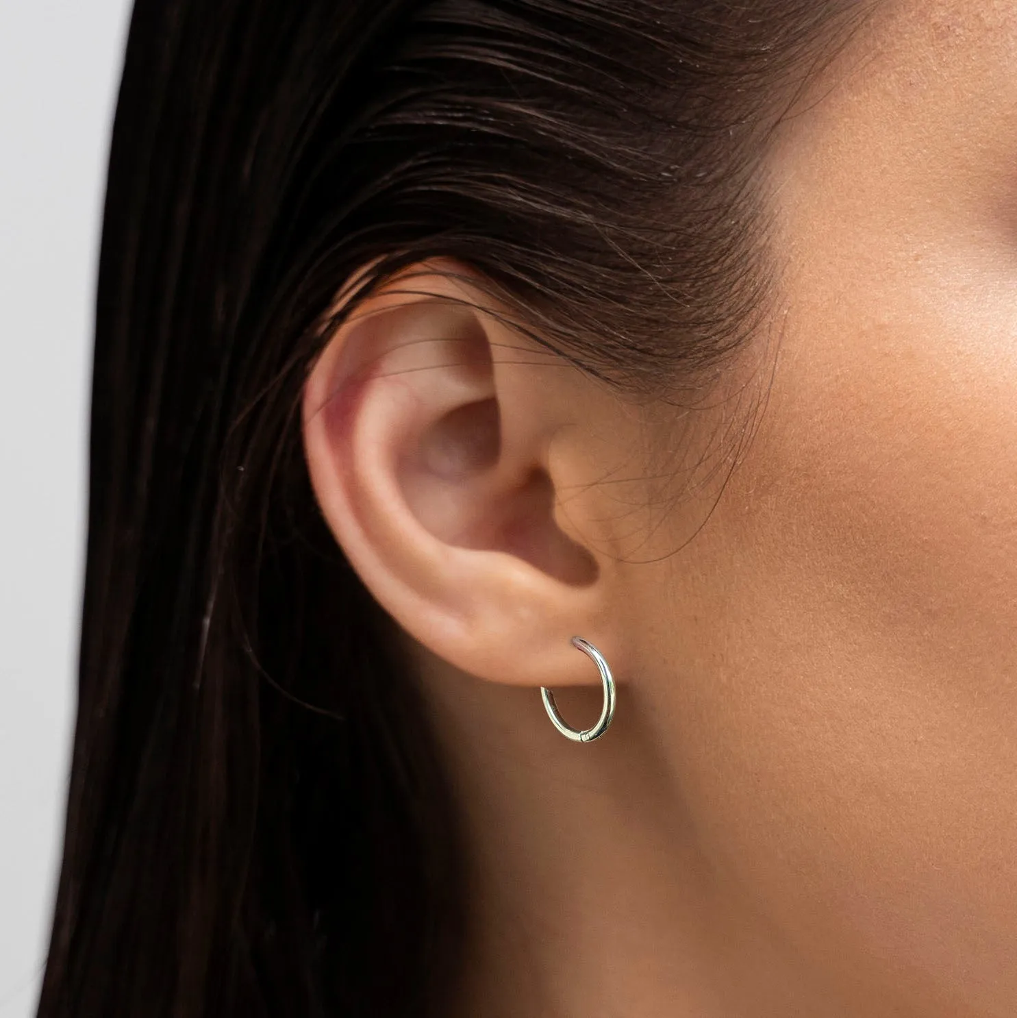 Chic Sleeper Hoop Earrings