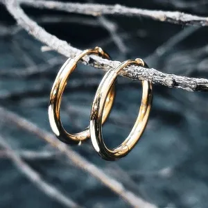 Chic Sleeper Hoop Earrings