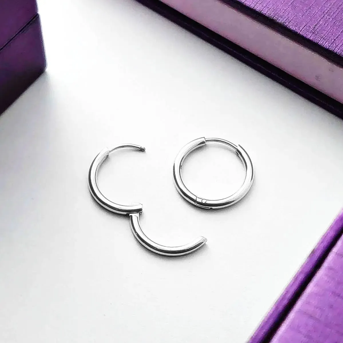 Chic Sleeper Hoop Earrings