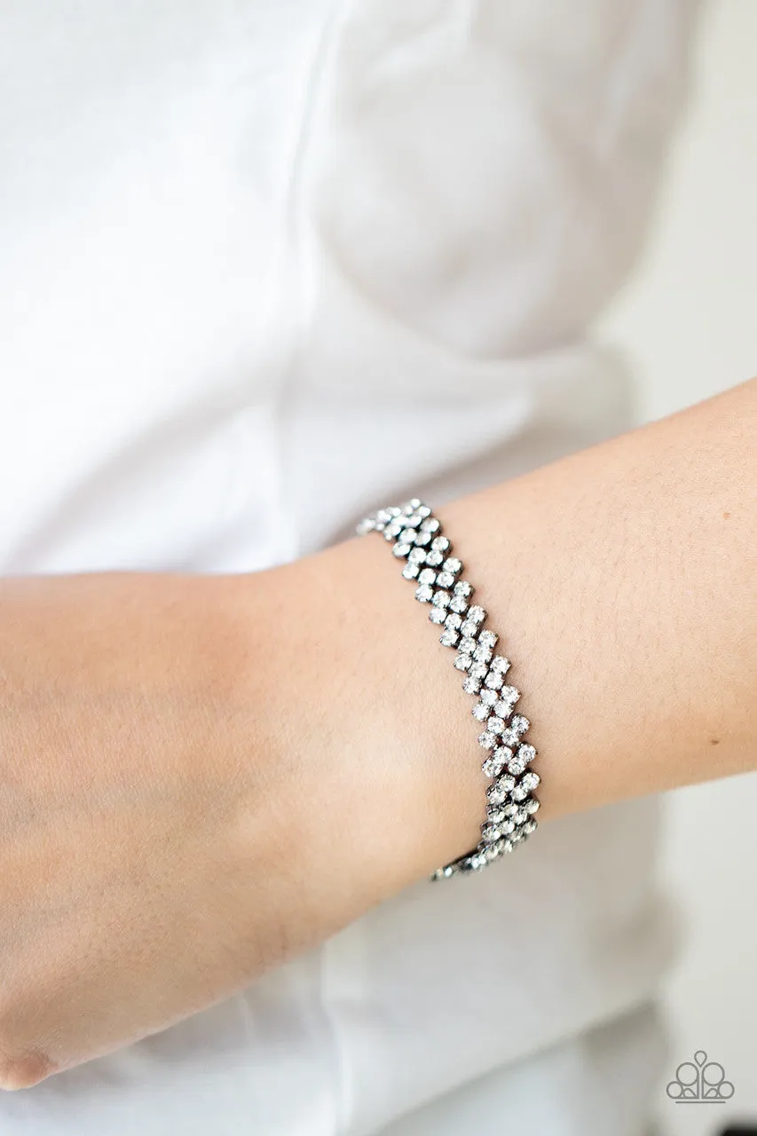 Chicly Candescent Black Paparazzi Bracelet