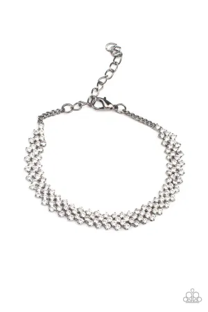Chicly Candescent Black Paparazzi Bracelet
